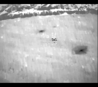 Уничтожение украинского гексакоптера