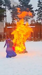 Юмор о русской женщине на Масленицу