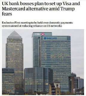Великобритания разрабатывает альтернативу Visa и Mastercard