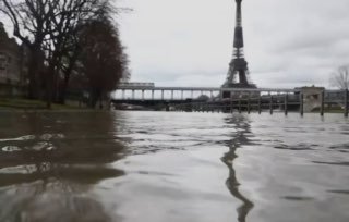 Угроза наводнений во Франции