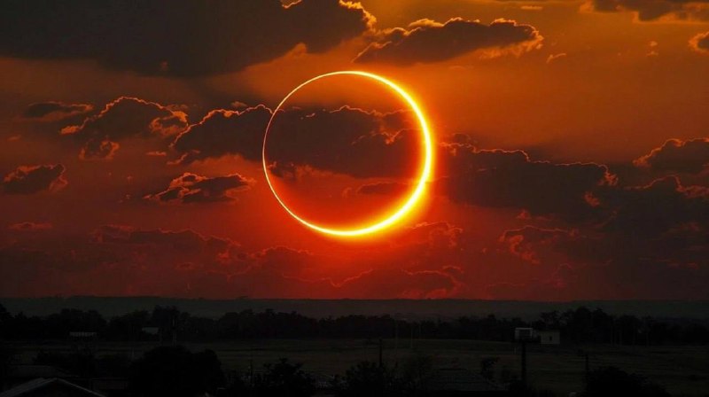 Солнечное затмение в Москве