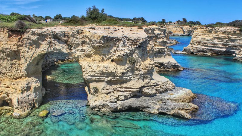 Обрушение 'Арки влюбленных' в Италии