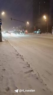 В Москве из-за снегопада остановились трамваи