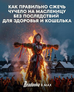Как правильно сжечь чучело на Масленицу и не получить штраф