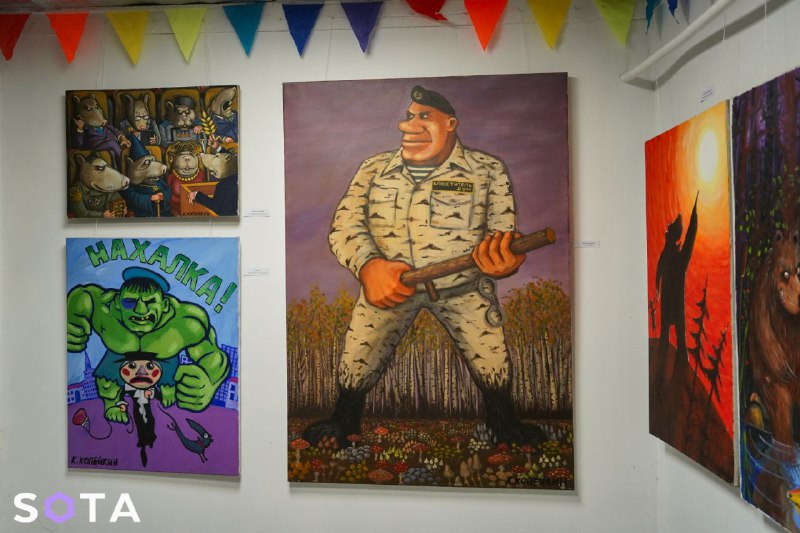 Выставка Николая Копейкина в Петербурге