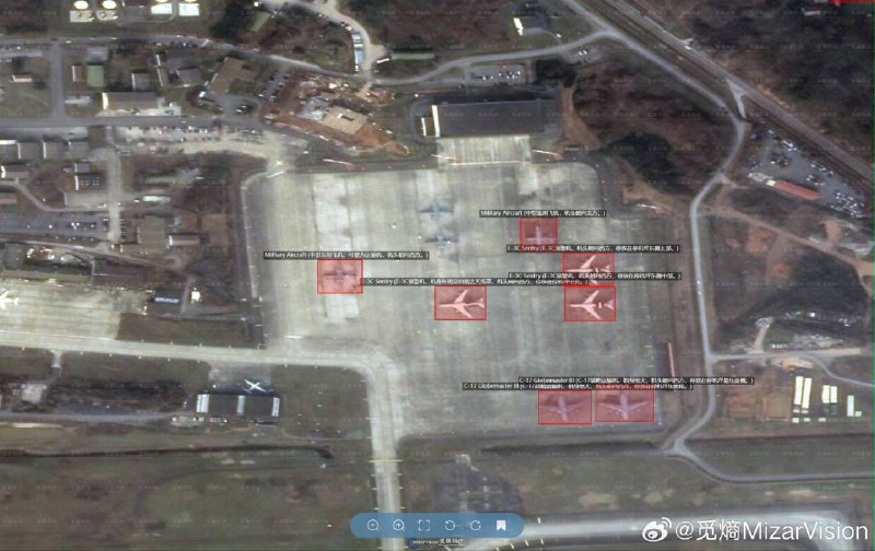 Снимки американских самолетов на авиабазах