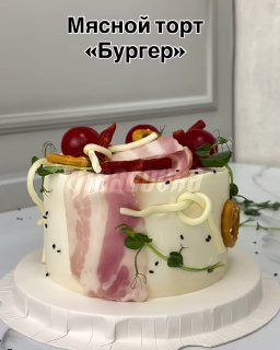 Мясные торты вытесняют букеты из колбасы в качестве подарка на 23 февраля