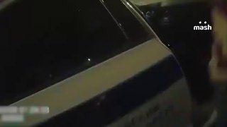 Пьяный водитель разбил машину и обвинил квас