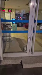 Котик-нарушитель в турецком банке