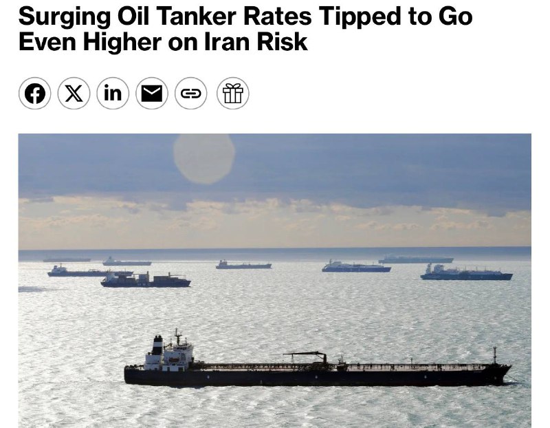 Рост ставок на фрахт нефтяных танкеров