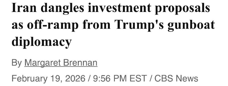 Иран предложил США сделку в обмен на смягчение санкций