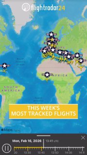 Авиапереброска США на Ближний Восток обошлась в $55 млн