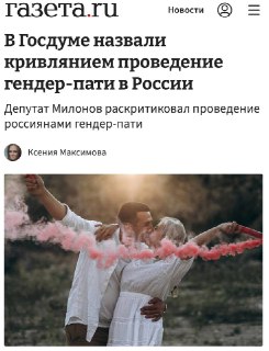 Депутаты Госдумы раскритиковали гендер-пати
