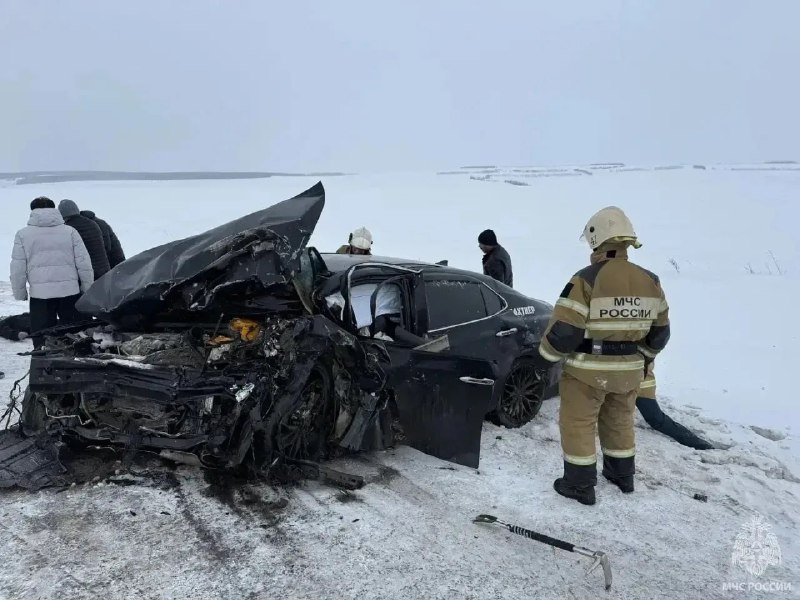 Смертельное ДТП с гражданами Таджикистана в Оренбургской области