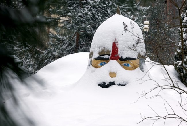 Прогноз погоды: сильные морозы и снегопады в России