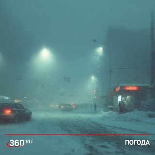 В Москве продолжается последний снегопад этой зимы