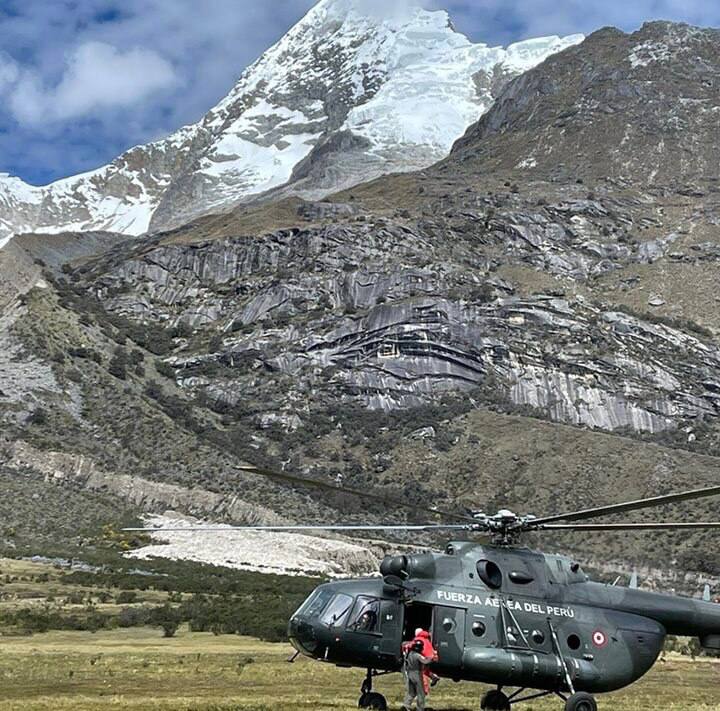 Потеря связи с вертолетом Ми-17 в Перу