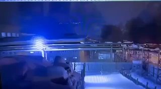 Удар по Воткинскому заводу: опубликованы кадры прилета ракеты