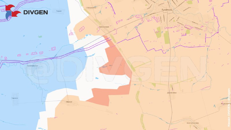 Наступление ГВ "Восток" в Запорожской области