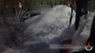 Девочку спасли из сугроба в Москве