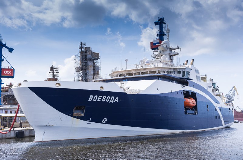 Завершено строительство судна "Воевода" проекта 23700