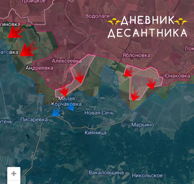 Бои на Сумском направлении: сводка от Дневника Десантника