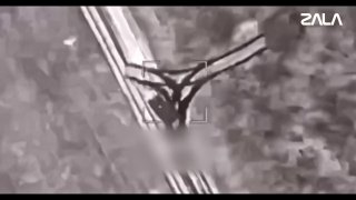 Уничтожение танка ВСУ "Ланцетом"