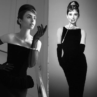 Лили Коллинз сыграет Одри Хепберн