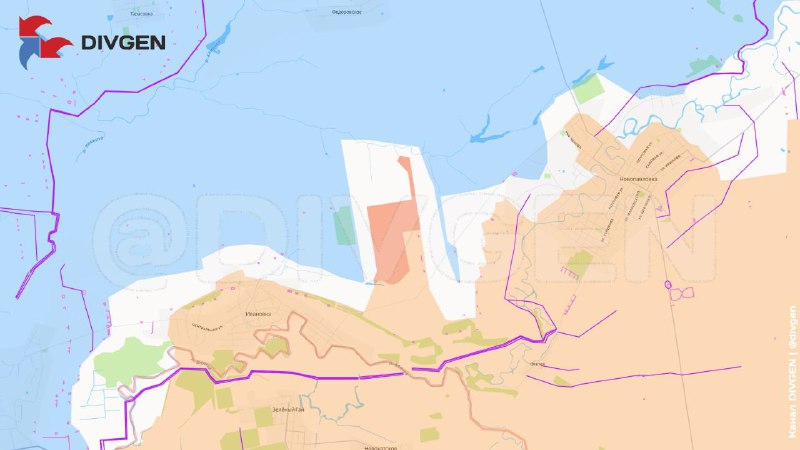 Наступление ВС РФ в Днепропетровской области