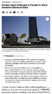 Хакер взломал мексиканские госучреждения с помощью ИИ