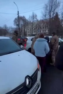 Попытка помешать мобилизации в Черкассах