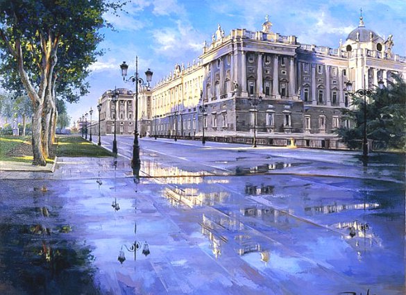 Творчество испанского художника Рикардо Санца