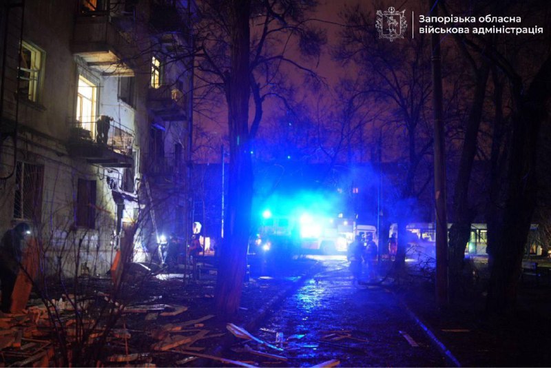 Российские атаки на несколько областей Украины