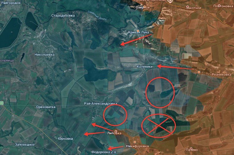 Провал линии фронта ВСУ на Славянском направлении