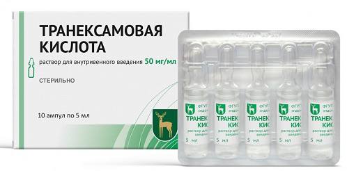 Влияние отсрочки введения транексамовой кислоты на эффективность гемостаза