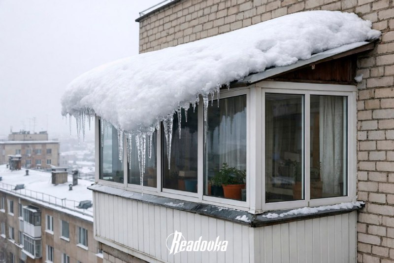 Кто должен чистить снег с крыши балкона?