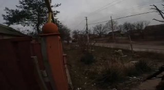 Уничтоженный бронеавтомобиль ВСУ