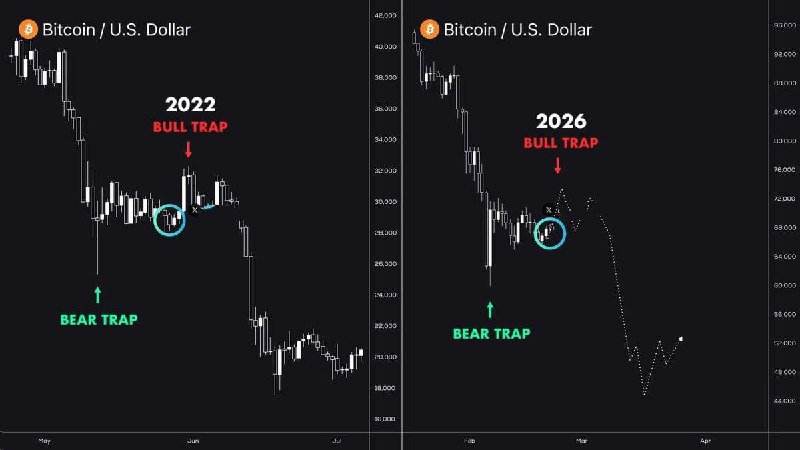 Прогнозы по биткоину: отскок или ловушка?