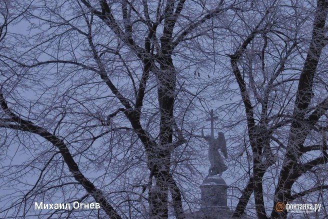 Рекордная температура в Петербурге