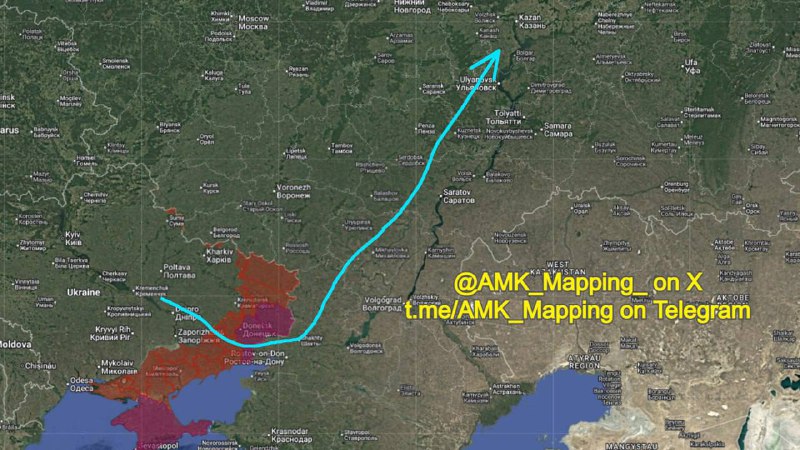 Атака на Таганрог: работает ПВО