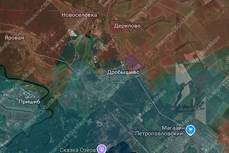 Продвижение ВС РФ на Лиманском направлении