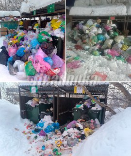 Арзамас тонет в мусоре