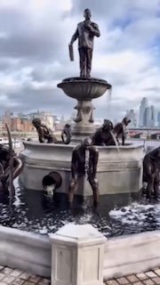 Лондонский фонтан как символ экологических проблем