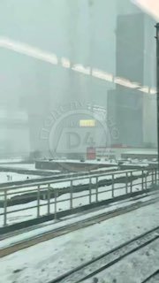 Сильный снегопад в Москве