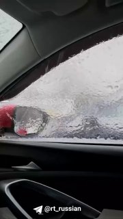 Гололёд в Москве и Подмосковье