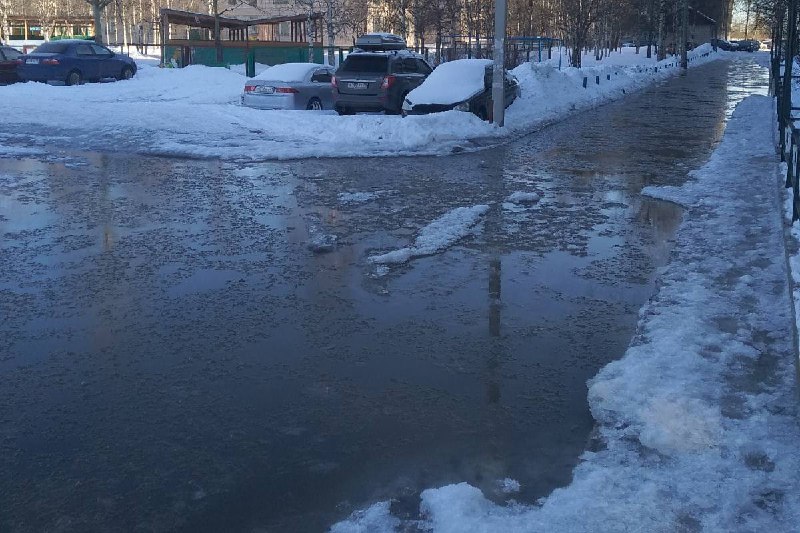 Угроза затопления в Москве из-за таяния снега
