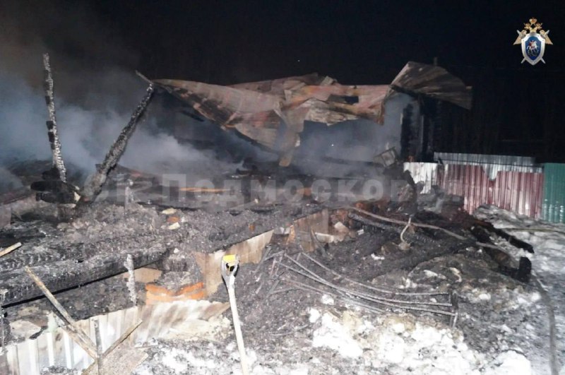 Двухлетний ребенок погиб в пожаре в Московской области