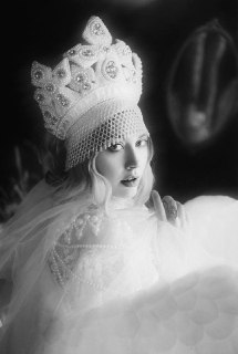 Съемки фильма "Царевна-лебедь"