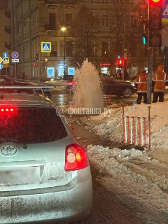 Досрочное открытие сезона фонтанов в Петербурге