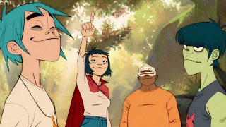Gorillaz представили мультфильм и новый альбом